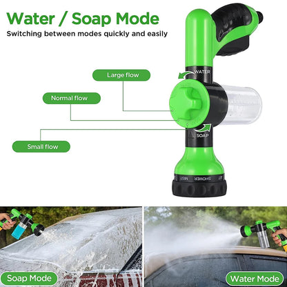 Dog Shower Gun, Adjustable High-pressure Sprayer Nozzle