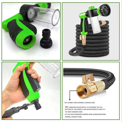 Dog Shower Gun, Adjustable High-pressure Sprayer Nozzle