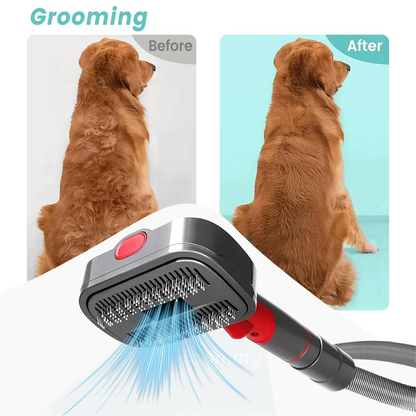 Dog Grooming Brush Attachment for Dyson Vacuum