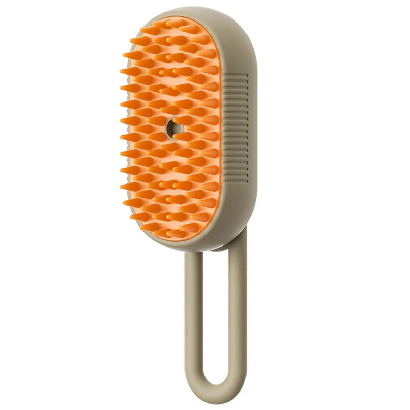 Pet Electric Steam Hair Removal Brush