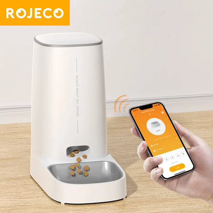 Automatic Remote Controlled Smart WiFi Pet Feeder