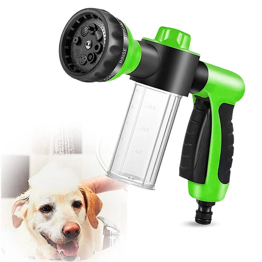 Dog Shower Gun, Adjustable High-pressure Sprayer Nozzle